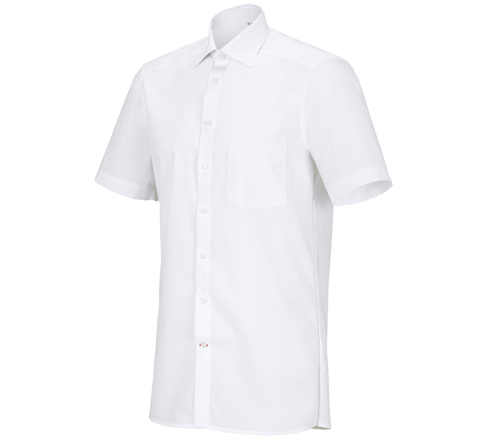 Témy: Servisná košeľa e.s., krátky rukáv + biela