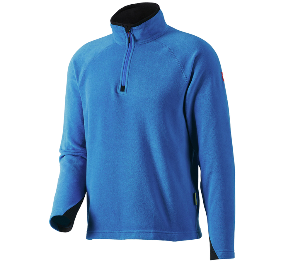 Studená: Mikroflísový sveter dryplexx® micro + enciánová modrá