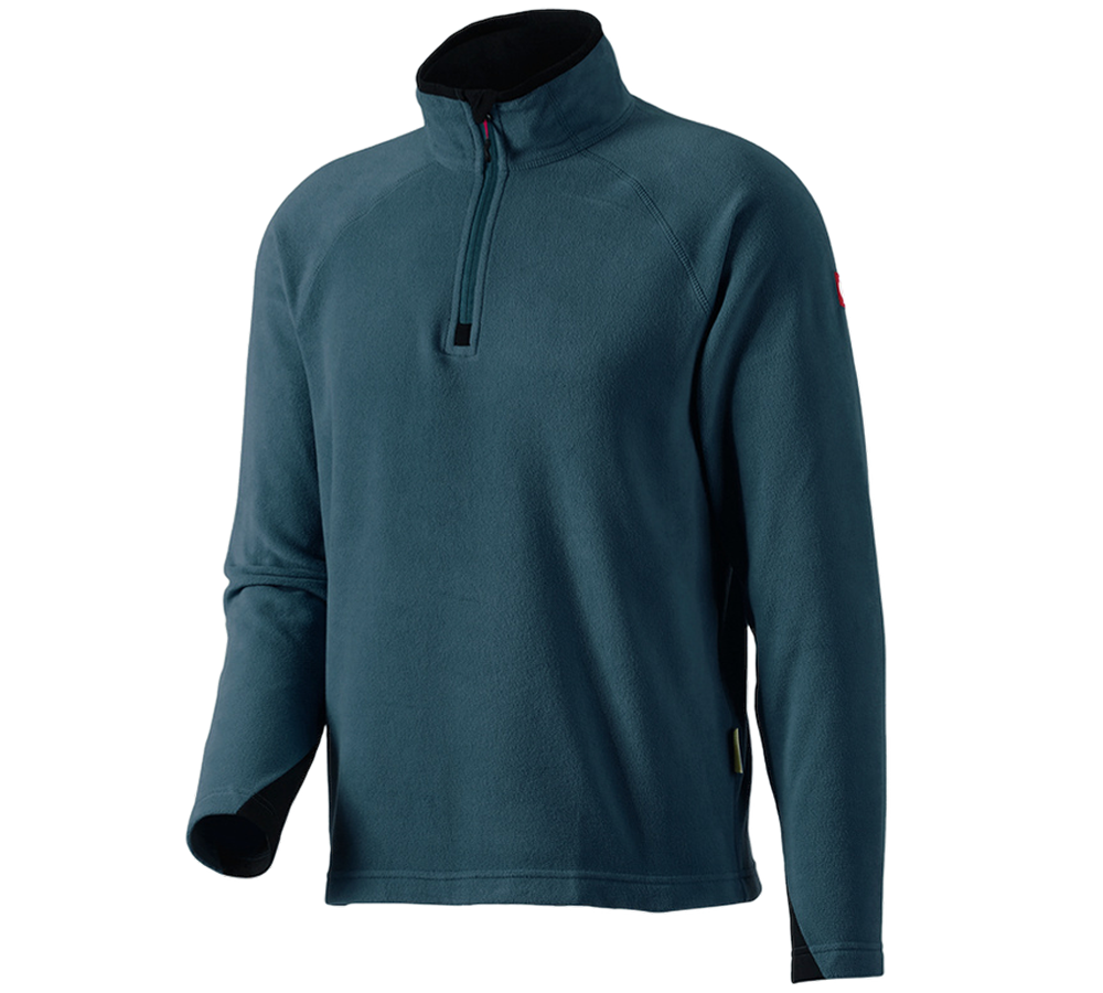 Tričká, pulóvre a košele: Mikroflísový sveter dryplexx® micro + morská modrá