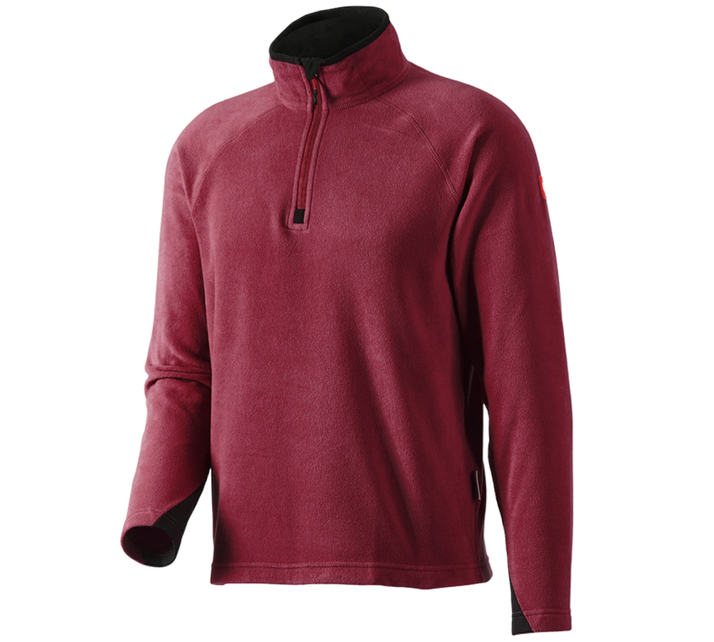 Tričká, pulóvre a košele: Mikroflísový sveter dryplexx® micro + bordová