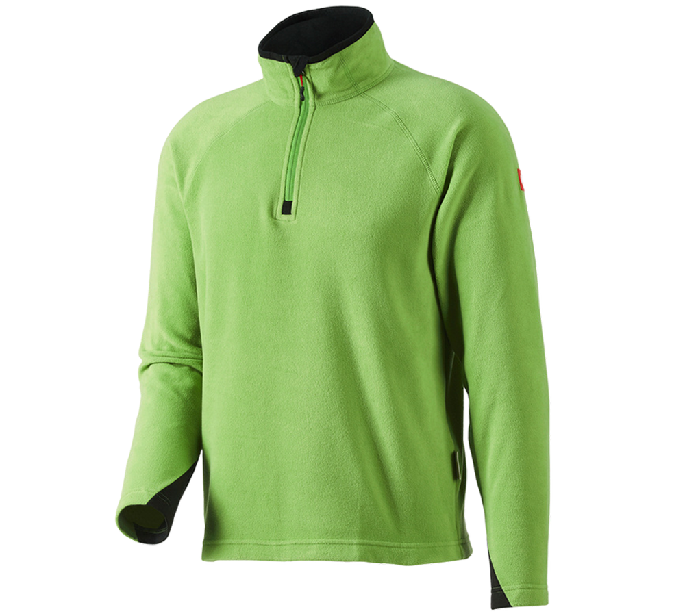 Inštalatér: Mikroflísový sveter dryplexx® micro + morská zelená