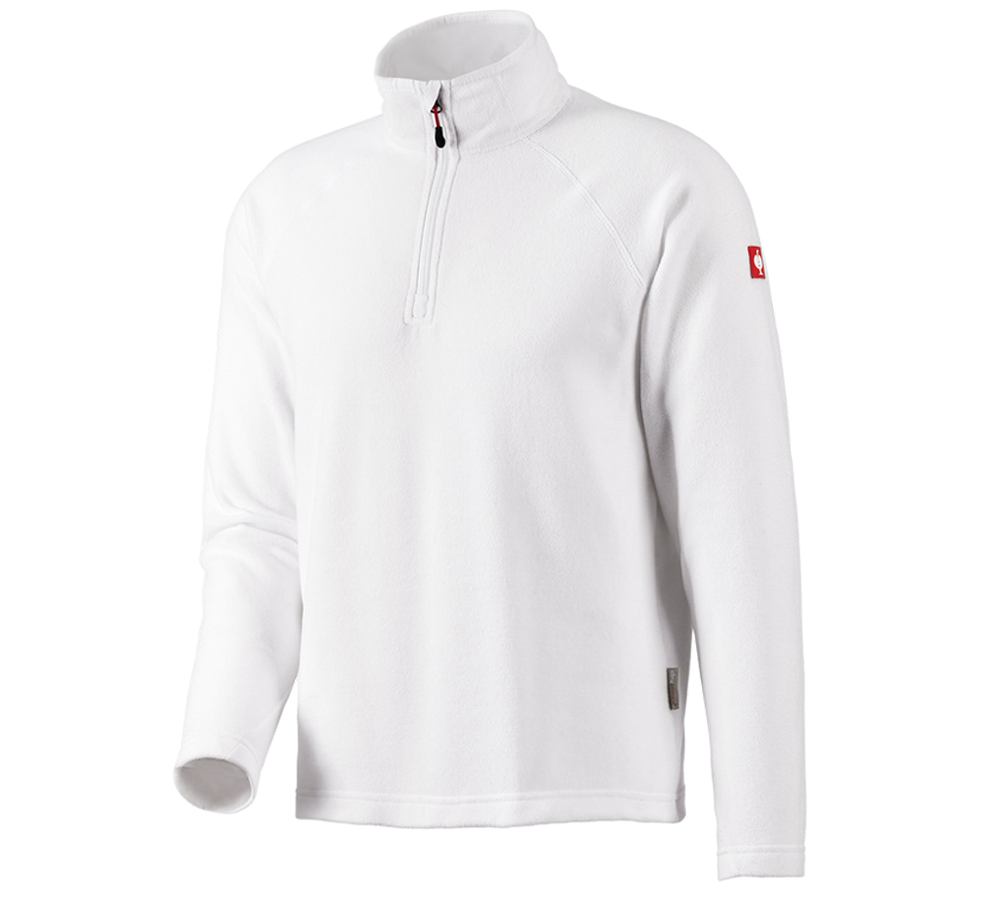 Studená: Mikroflísový sveter dryplexx® micro + biela