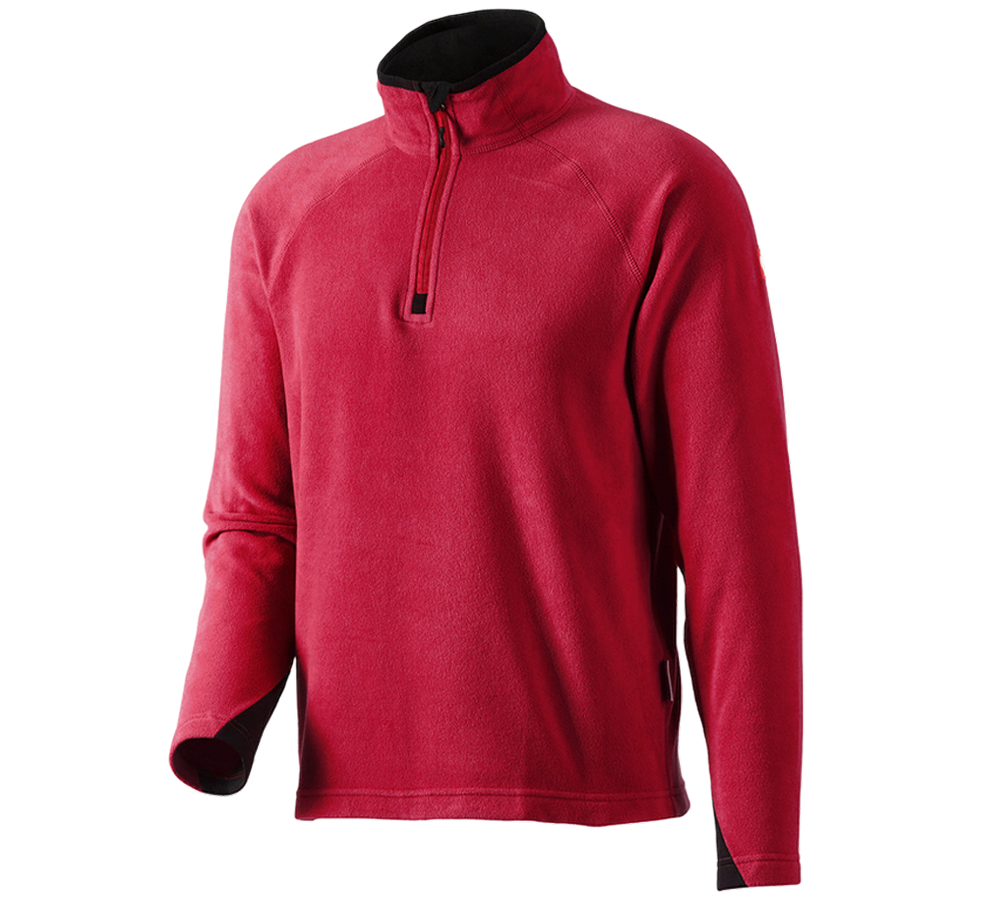 Témy: Mikroflísový sveter dryplexx® micro + červená