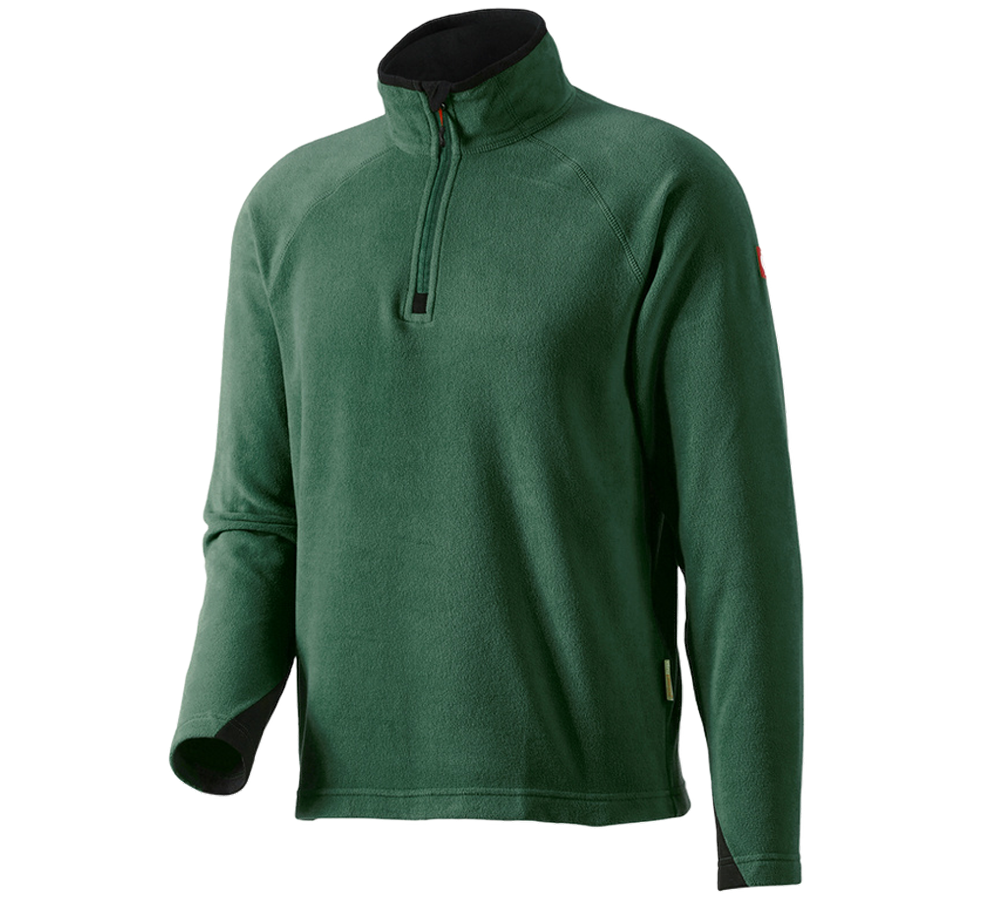 Lesníctvo / Poľnohospodárstvo: Mikroflísový sveter dryplexx® micro + zelená