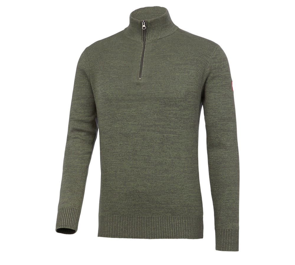 Studená: Úpletový sveter e.s. + tymiánová melanž