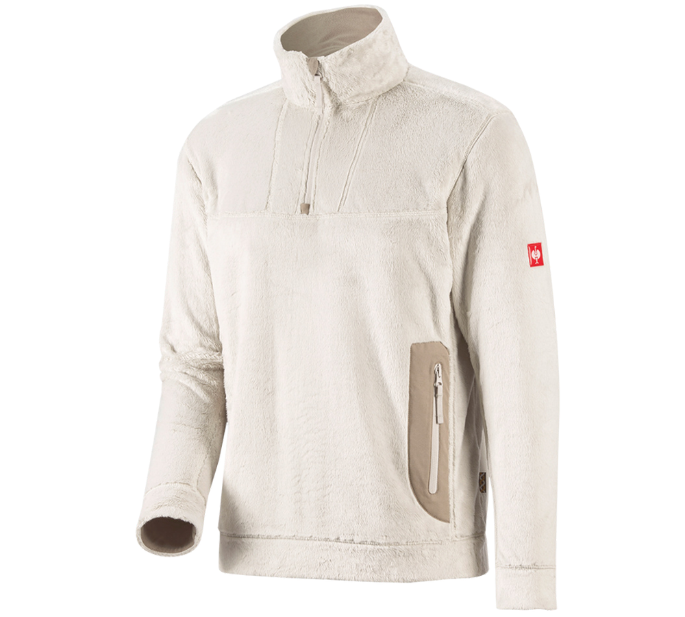 Tričká, pulóvre a košele: Sveter e.s. Highloft + sádrová/hlinená