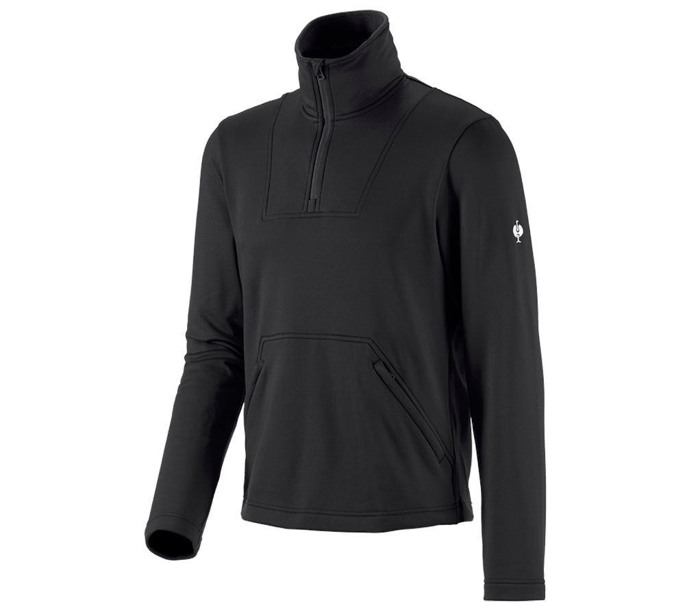 Tričká, pulóvre a košele: Funkčný sveter e.s. termo stretch e.s.concrete + čierna