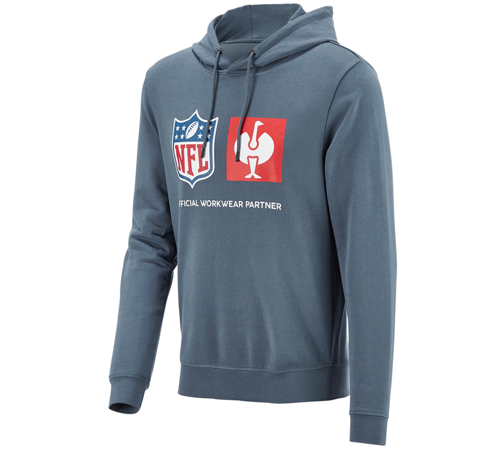 Spolupráce: NFL Hoodie cotton + oxidová modrá