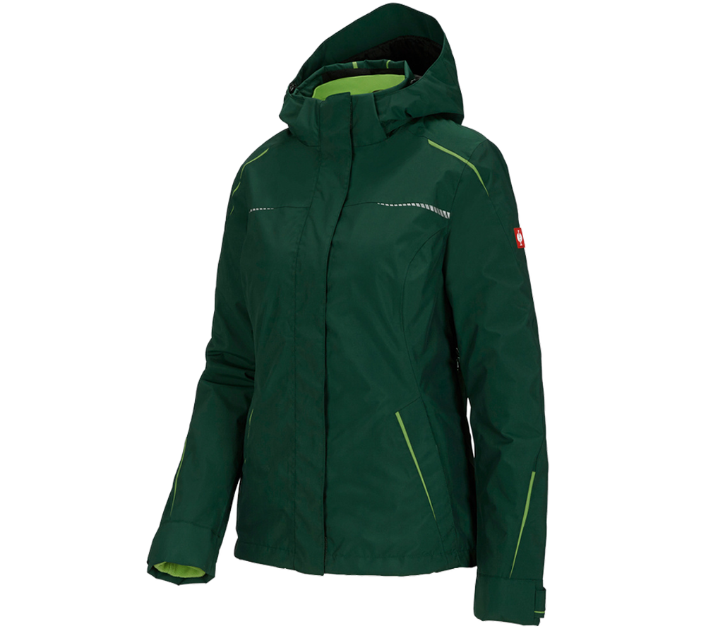 Studená: Funkčná bunda 3 v 1 e.s.motion 2020, dámska + zelená/morská zelená