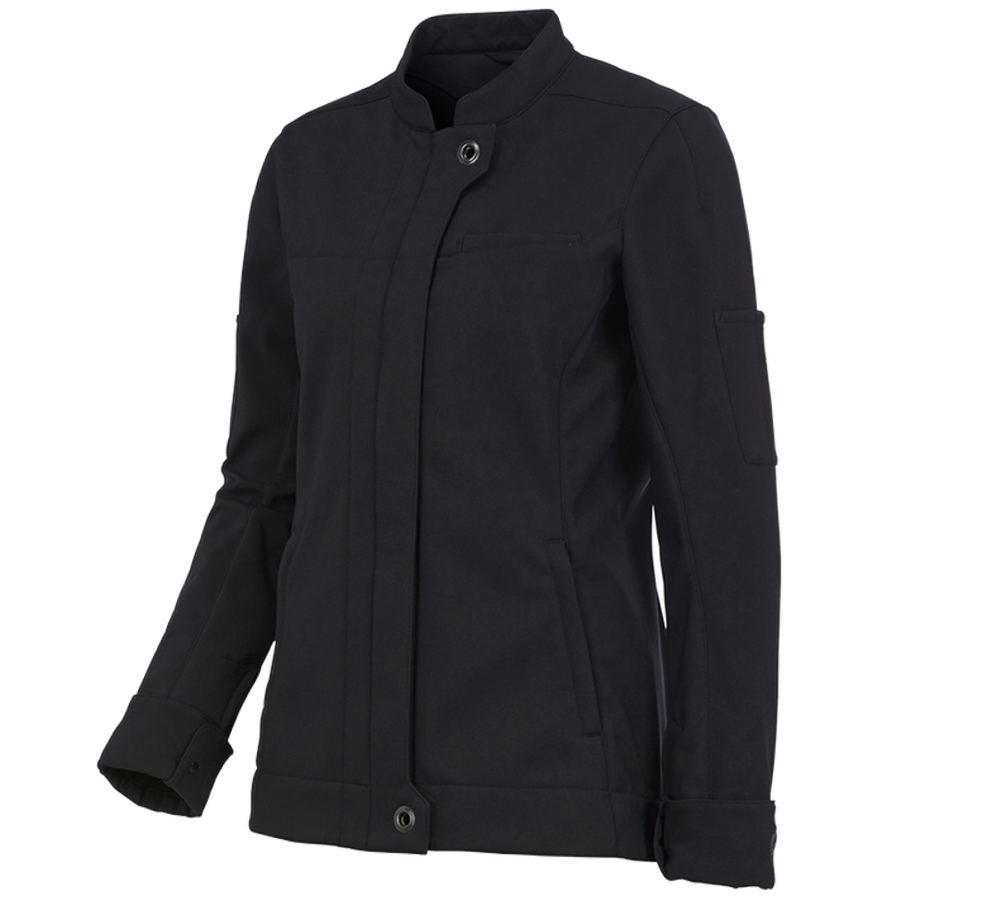 Tričká, pulóvre a košele: Softshellová bunda e.s.fusion, dámska + čierna