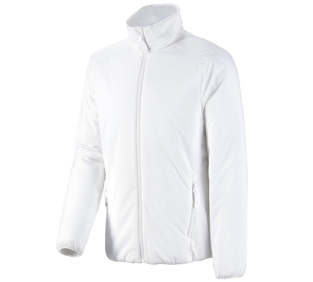 Pracovné bundy: Polstrovaná bunda e.s. CI + biela