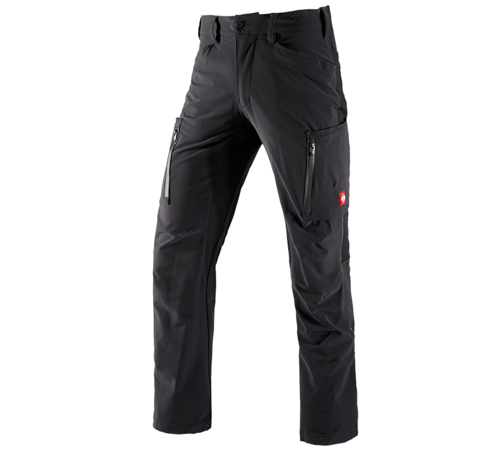 Pracovné nohavice: Cargo nohavice e.s.vision stretch, pánske + čierna