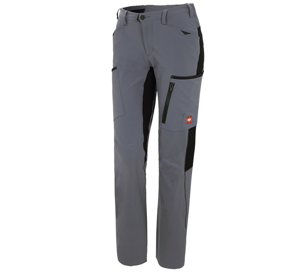 Pracovné nohavice: Cargo nohavice e.s.vision stretch, dámske + sivá/čierna