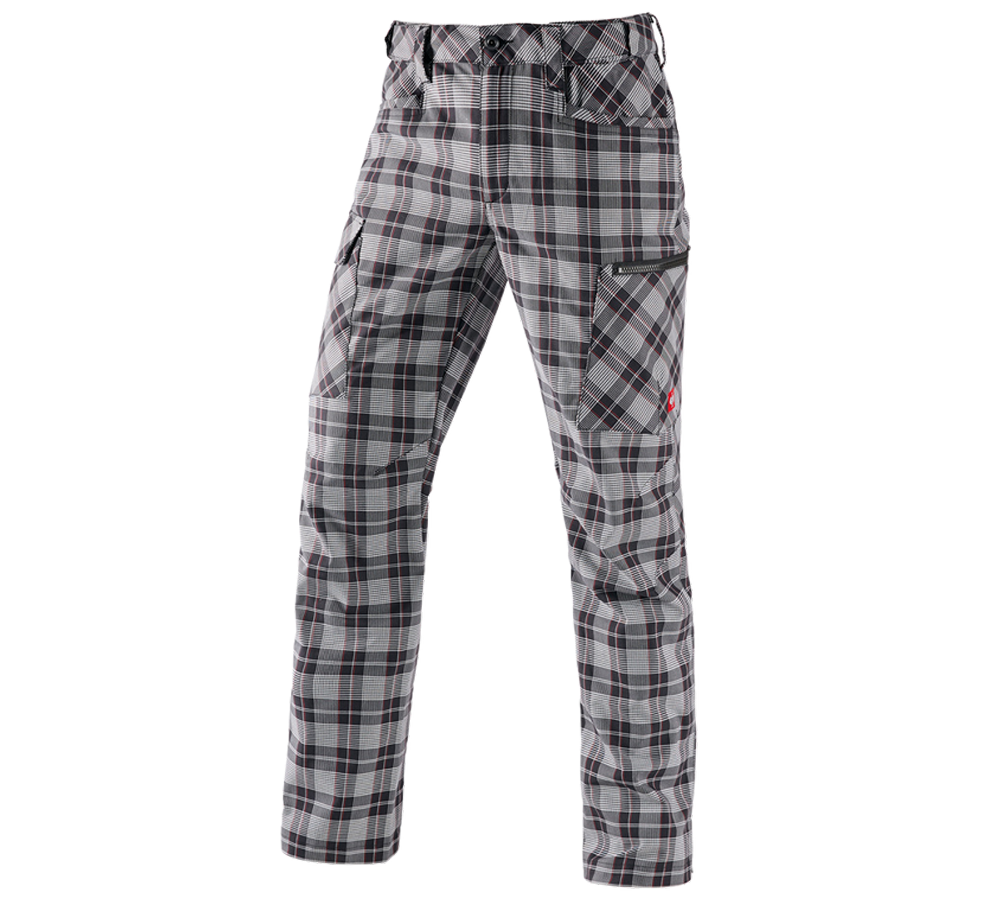 Pracovné nohavice: Pracovné nohavice e.s. pocket, pánske + čierna/biela/červená