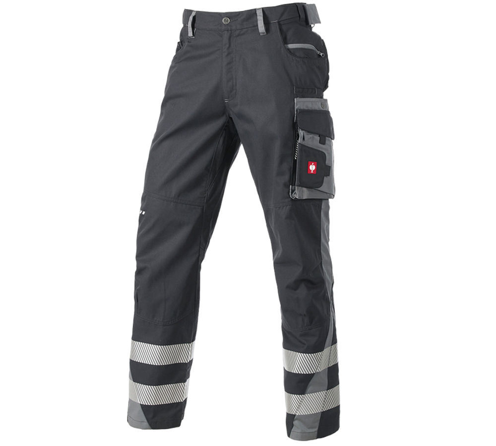 Pracovné nohavice: Nohavice do pása Secure + grafitová/cementová