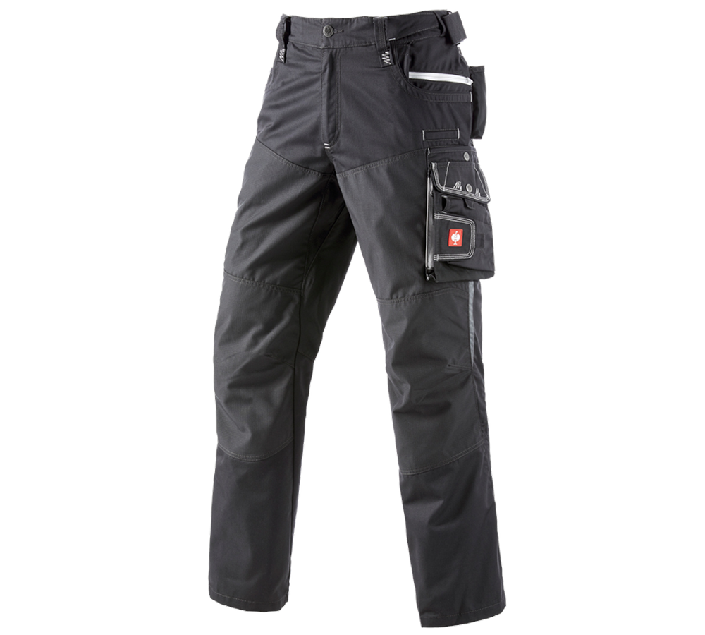 Pracovné nohavice: Nohavice do pása e.s.motion, letné + dechtová/grafitová/cementová
