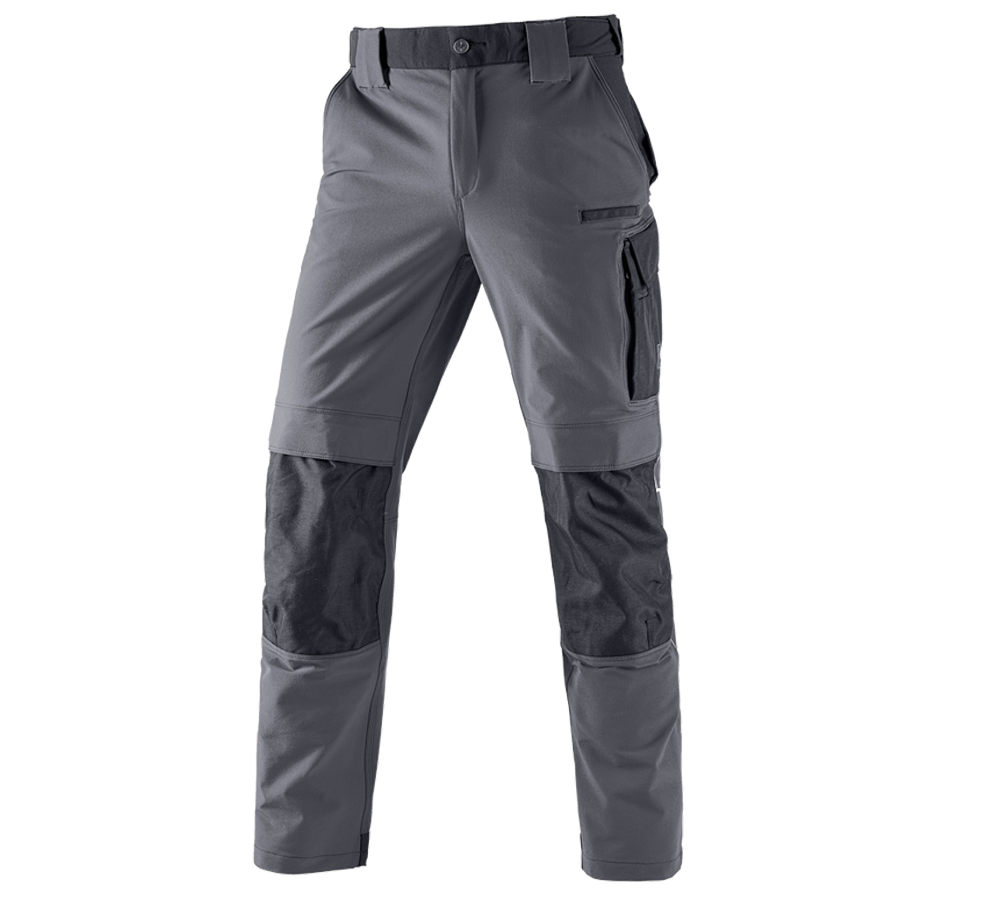 Inštalatér: Funkčné nohavice do pása e.s.dynashield + cementová/čierna