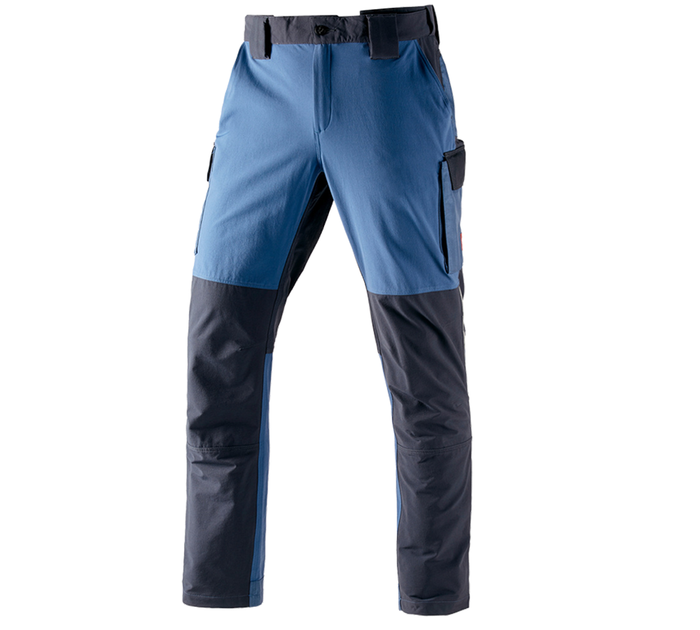 Pracovné nohavice: Funkčné cargo nohavice e.s.dynashield + kobaltová/pacifická