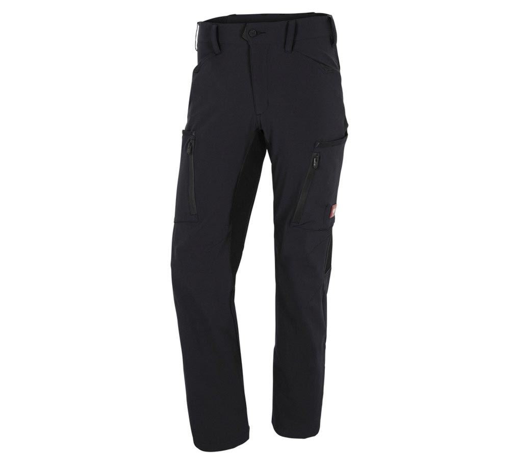 Pracovné nohavice: Zimné cargo nohavice e.s.vision stretch, pánske + čierna