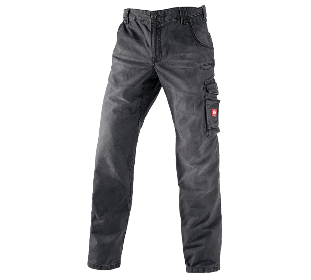 Pracovné nohavice: Pracovné džínsy e.s. + grafitová