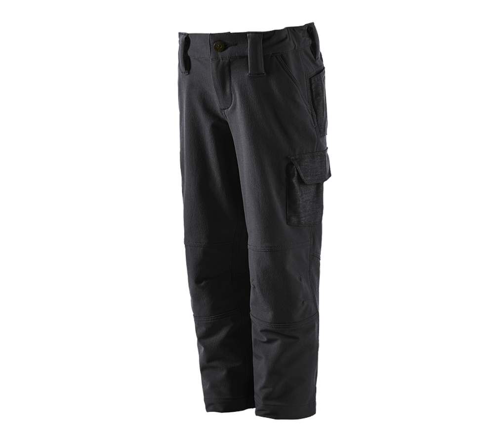Nohavice: Funkčné cargo nohavice e.s.dynashield solid, d + čierna