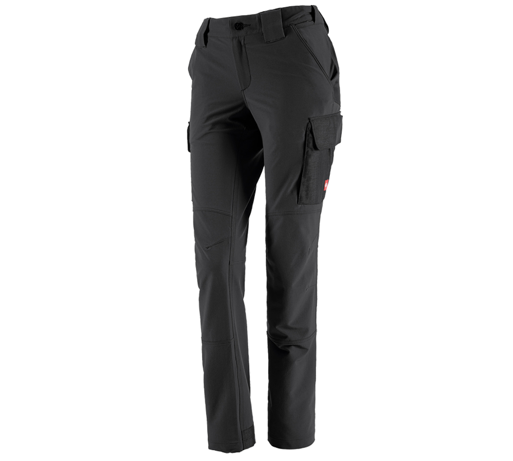 Pracovné nohavice: Funkčné cargo nohavice e.s.dynashield solid, d + čierna