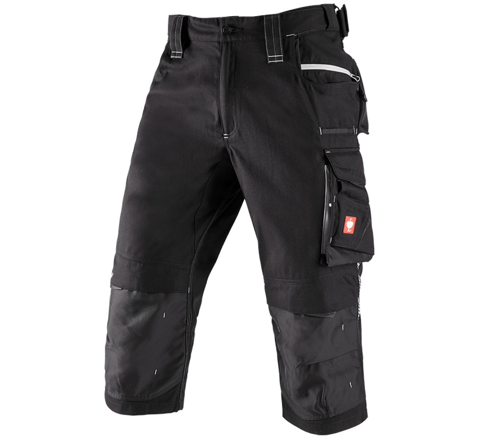 Pracovné nohavice: Pirátske nohavice e.s.motion 2020 + čierna/platinová