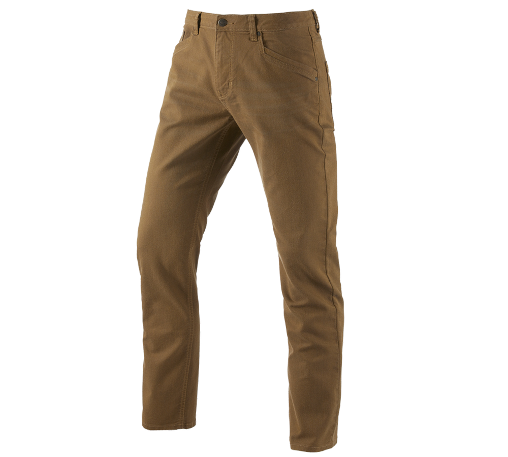 Pracovné nohavice: 5-vreckové nohavice e.s.vintage + sépiová
