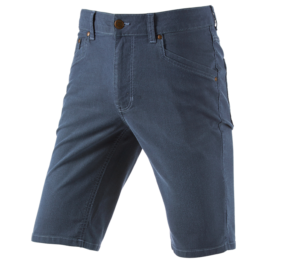 Pracovné nohavice: 5-vreckové šortky e.s.vintage + arktická modrá