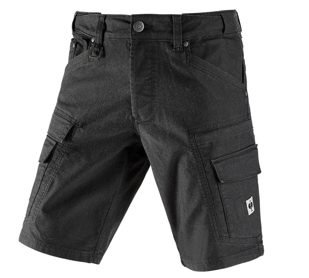 Pracovné nohavice: Šortky cargo e.s.vintage + čierna