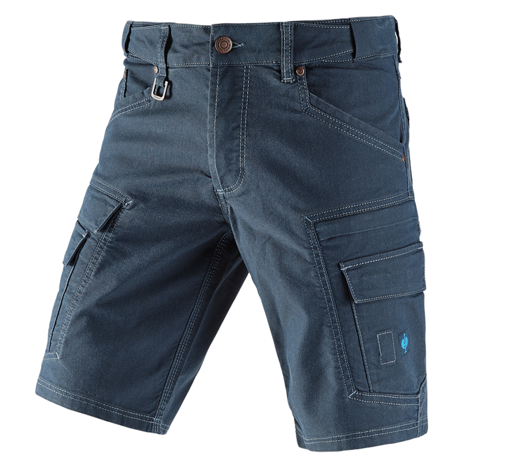Pracovné nohavice: Šortky cargo e.s.vintage + arktická modrá