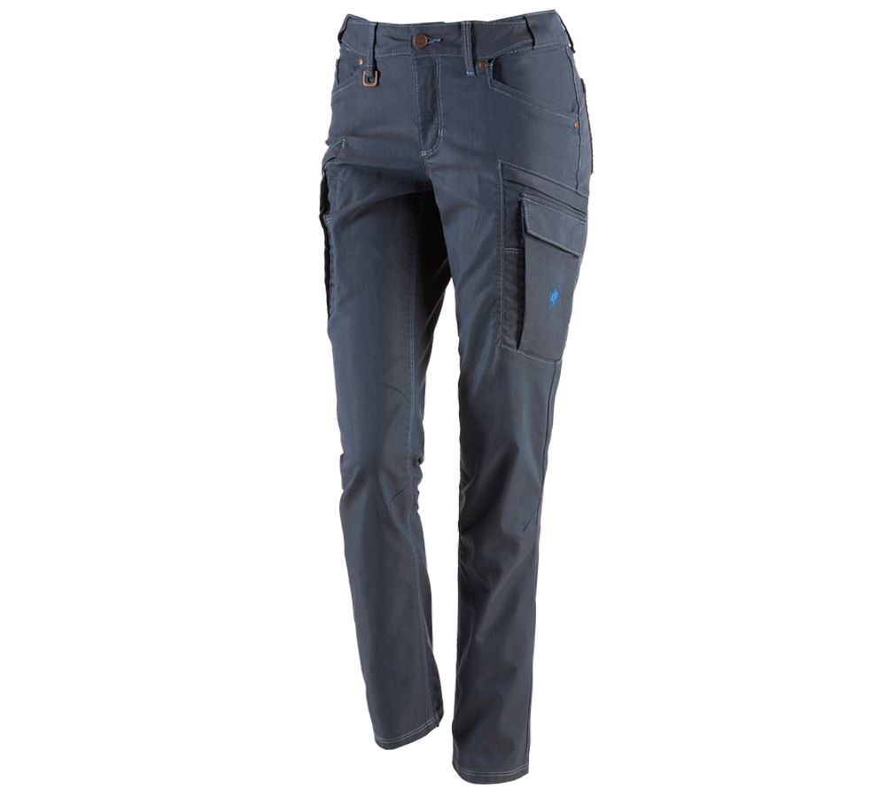 Pracovné nohavice: Cargo nohavice e.s.vintage, dámske + arktická modrá