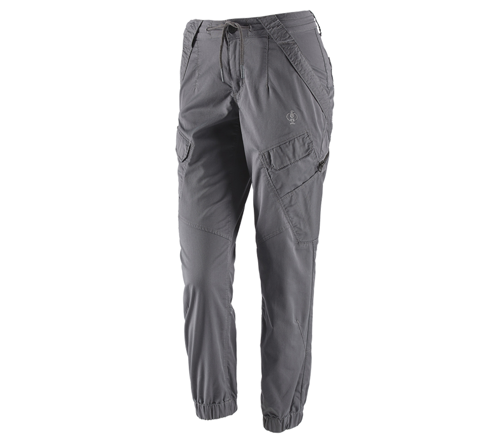 Pracovné nohavice: Cargo nohavice e.s. ventura vintage, dámske + čadičovo sivá