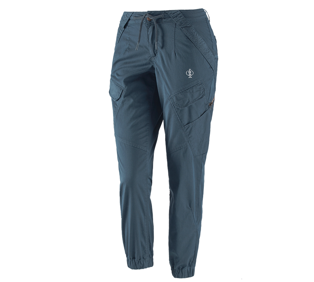 Pracovné nohavice: Cargo nohavice e.s. ventura vintage, dámske + železná modrá