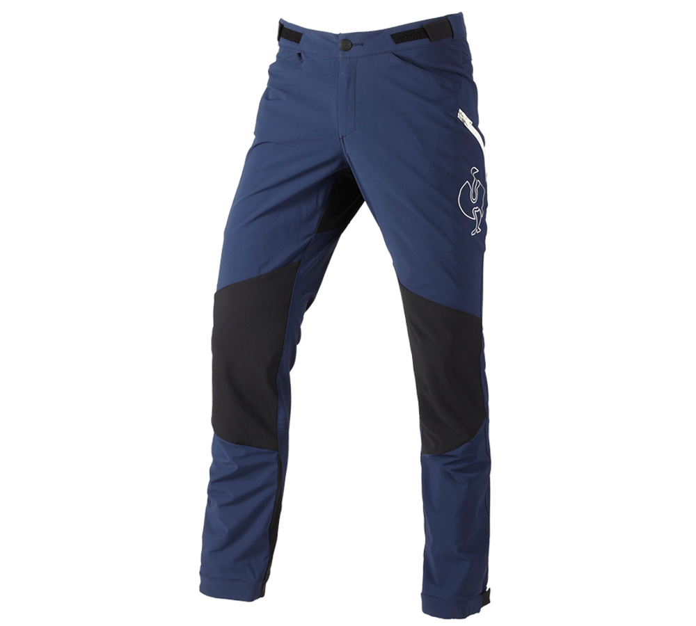 Pracovné nohavice: Funkčné nohavice e.s.trail + tmavomodrá/biela