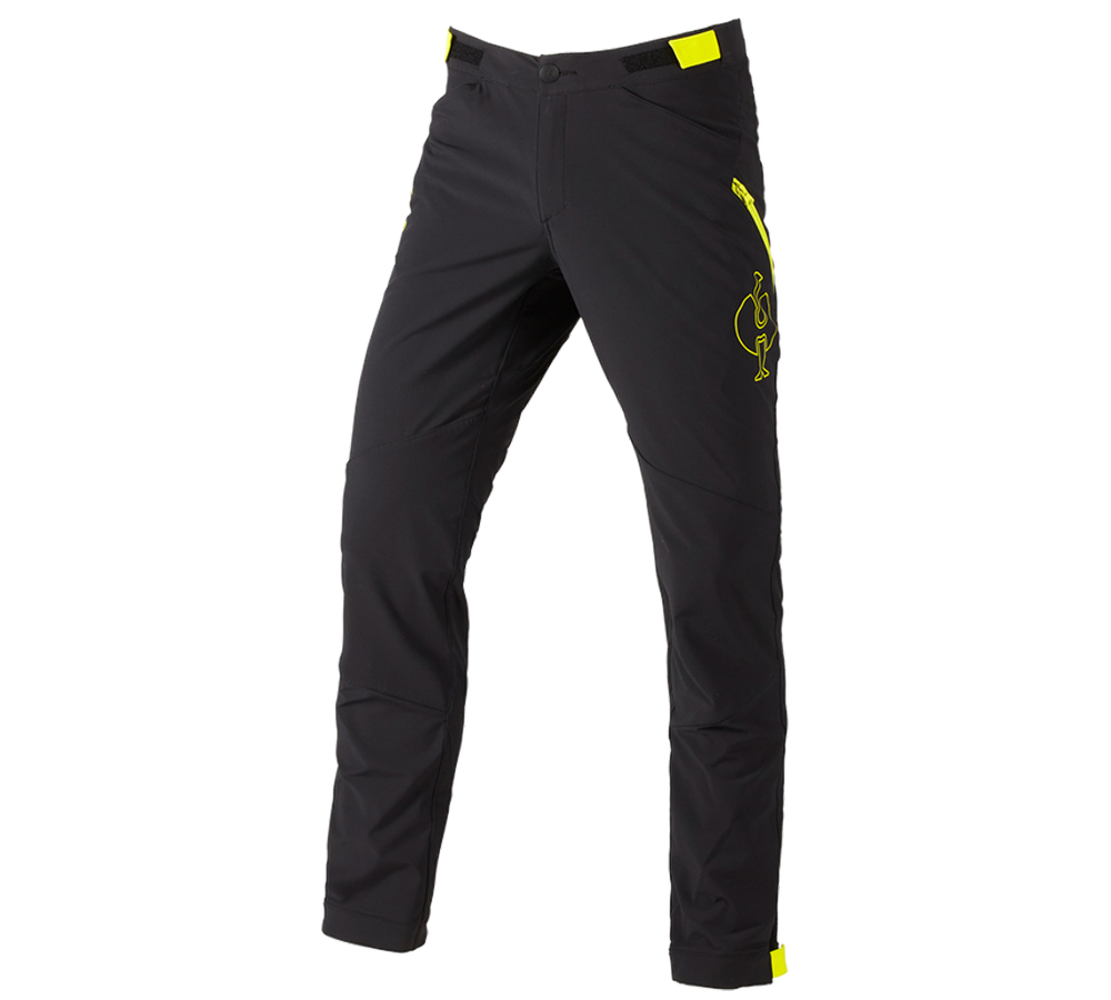 Pracovné nohavice: Funkčné nohavice e.s.trail + čierna/acidová žltá