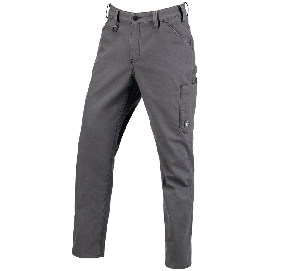 Pracovné nohavice: Nohavice do pása e.s.iconic + karbónová sivá