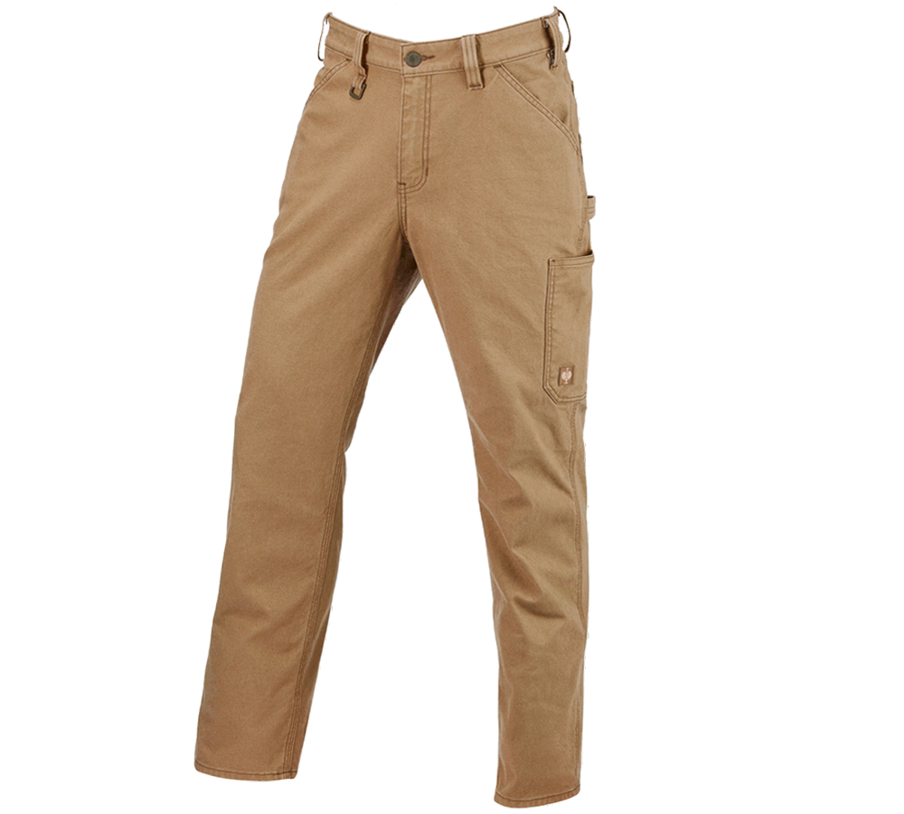 Pracovné nohavice: Nohavice do pása e.s.iconic + mandľovo hnedá