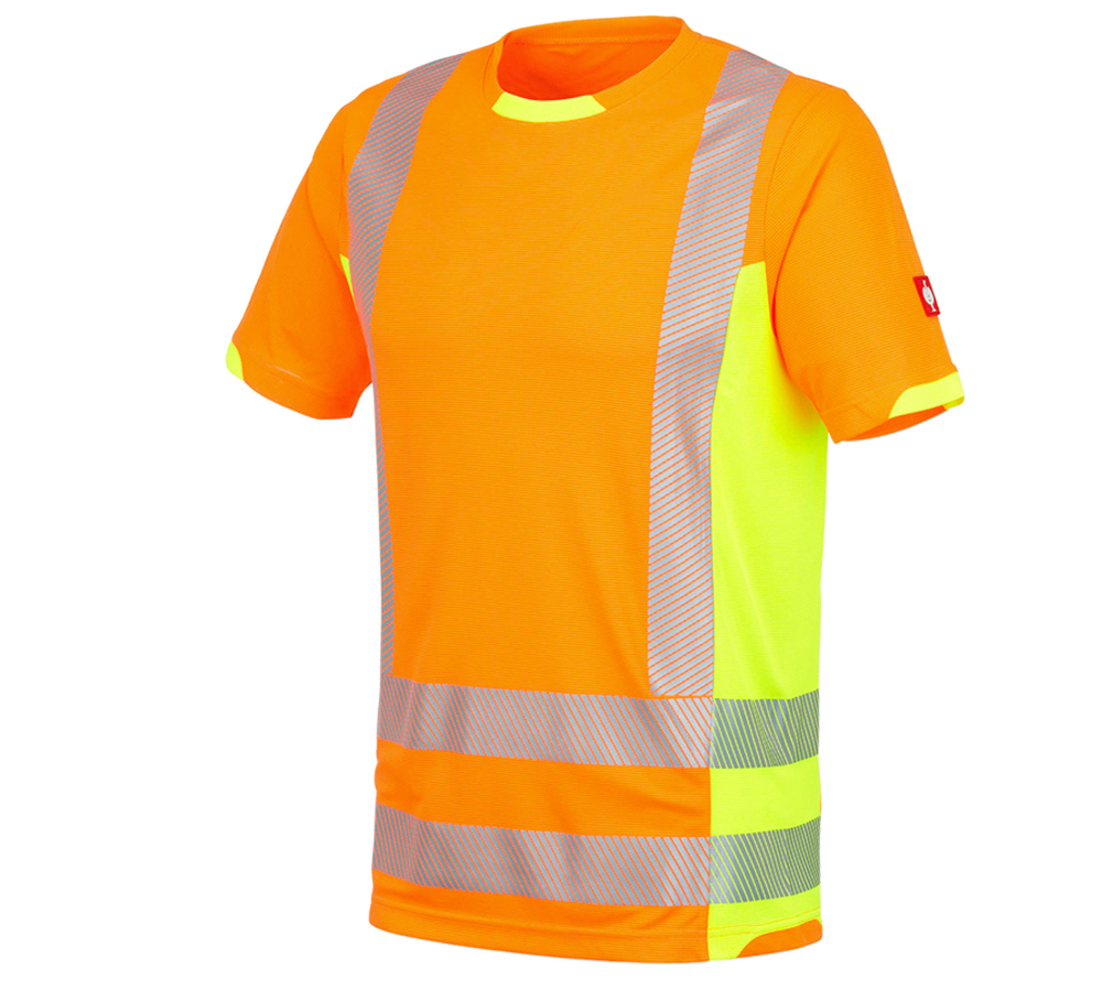 Témy: Reflexné ochranné funkčné tričko e.s.motion 2020 + výstražná oranžová/výstražná žltá