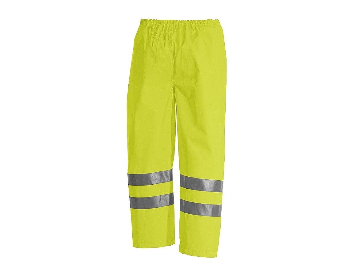 Pracovné nohavice: STONEKIT Reflexné ochranné nohavice do pása + výstražná žltá