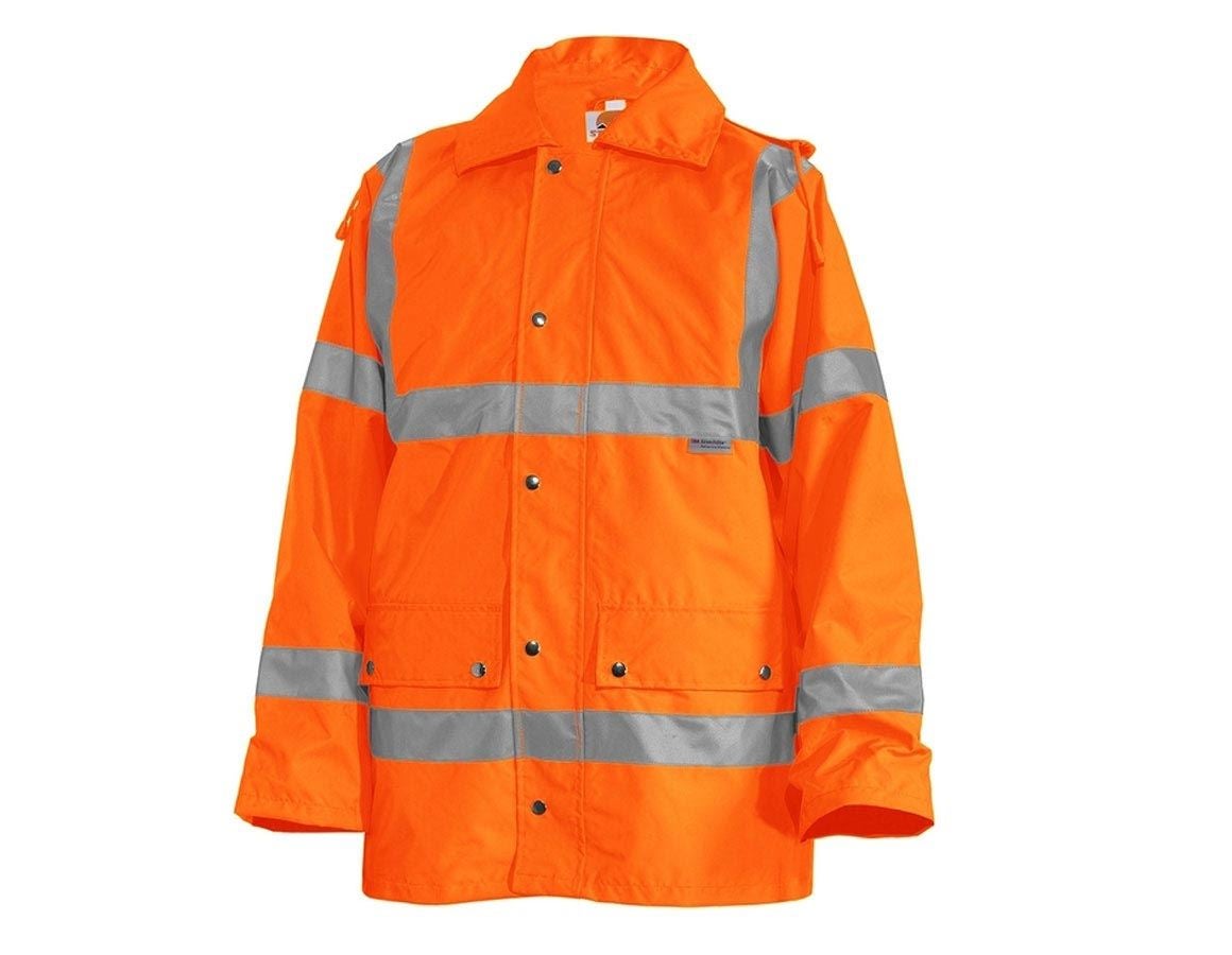 Pracovné bundy: Reflexná ochranná bunda 4 v 1 STONEKIT + výstražná oranžová