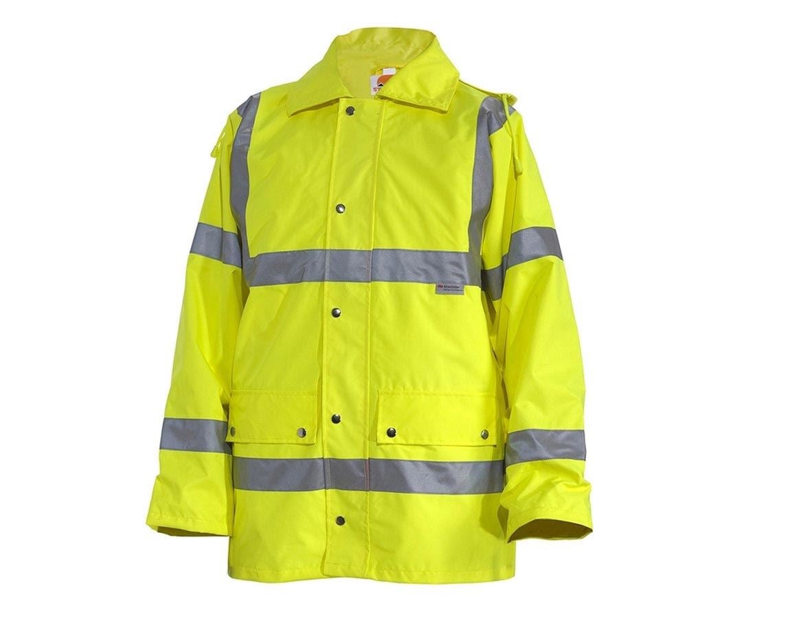 Pracovné bundy: Reflexná ochranná bunda 4 v 1 STONEKIT + výstražná žltá