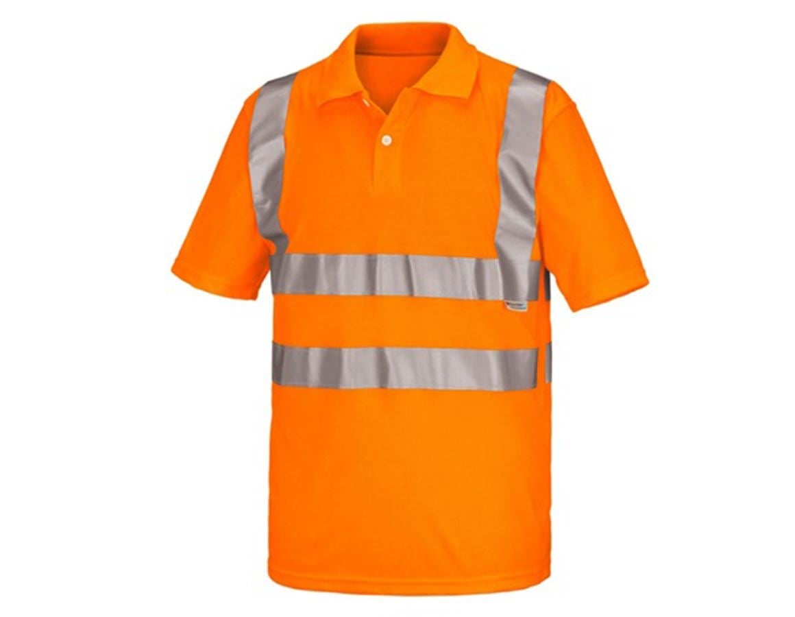 Tričká, pulóvre a košele: Reflexné ochranné polo tričko STONEKIT + výstražná oranžová