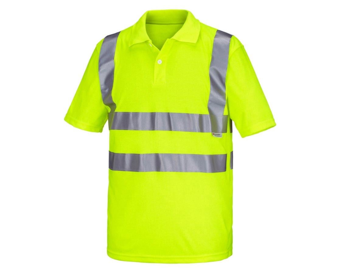 Témy: Reflexné ochranné polo tričko STONEKIT + výstražná žltá