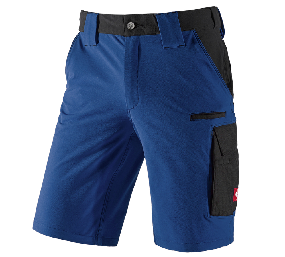 Pracovné nohavice: Funkčné šortky e.s.dynashield + nevadzovo modrá/čierna