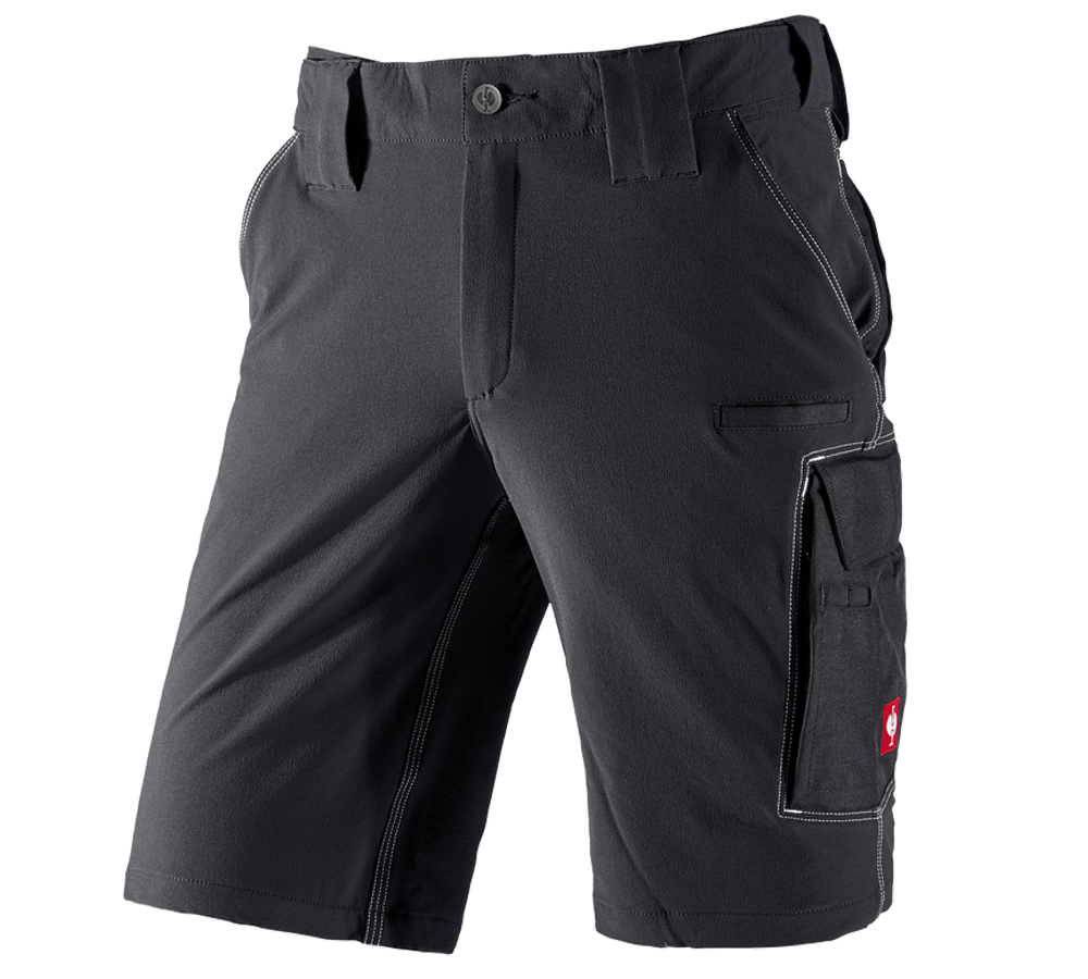 Pracovné nohavice: Funkčné šortky e.s.dynashield + čierna
