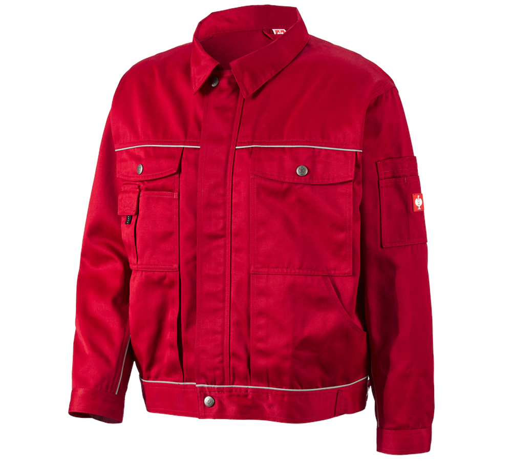 Pracovné bundy: Pracovná bunda e.s.classic + červená