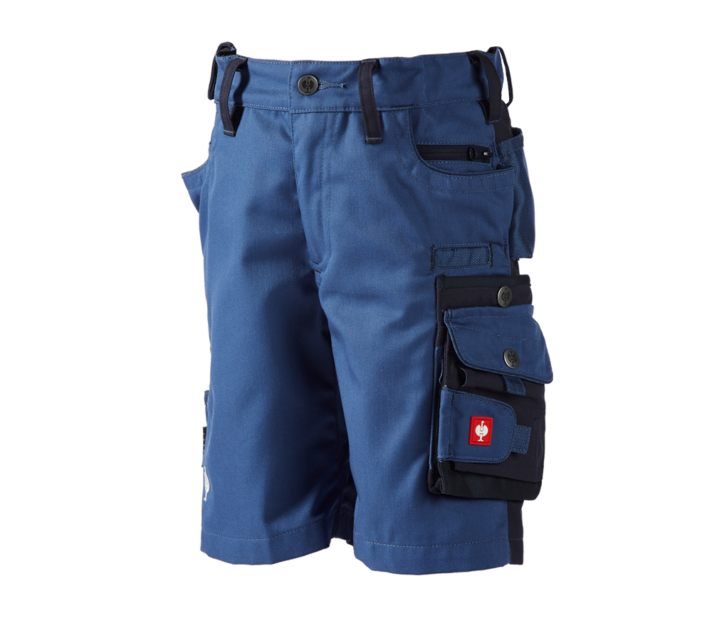 Šortky: Detské šortky e.s.motion + kobaltová/pacifická