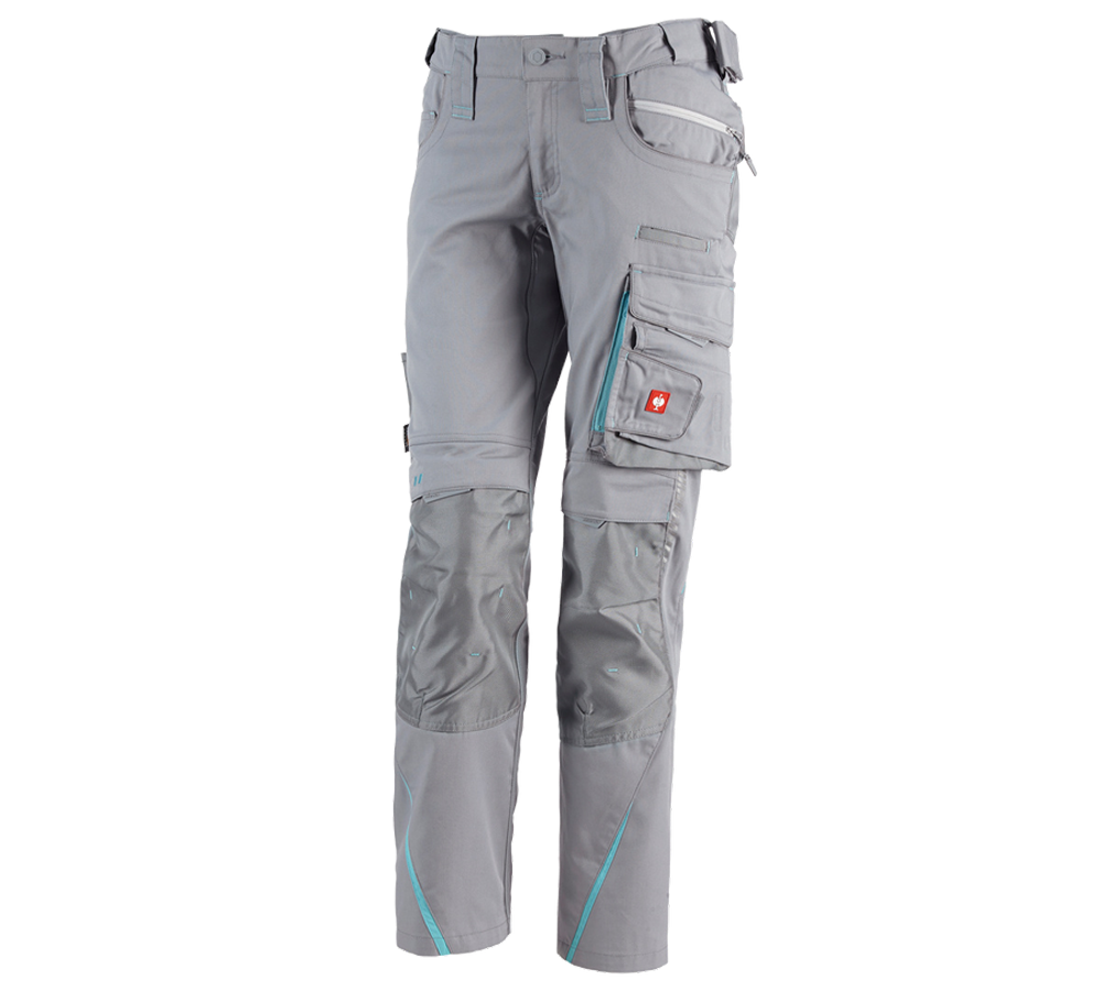 Pracovné nohavice: Dámske nohavice e.s.motion 2020 + platinová/capri