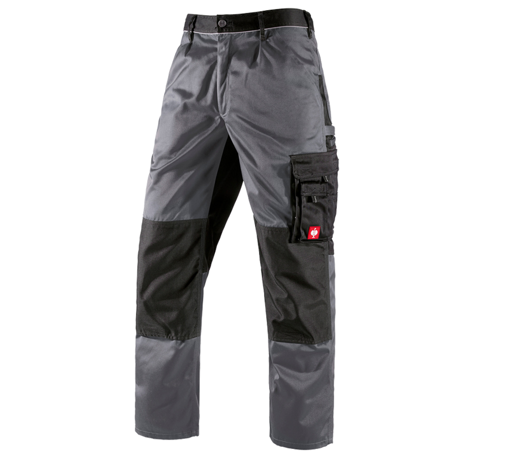 Pracovné nohavice: Nohavice do pása e.s.image + sivá/čierna